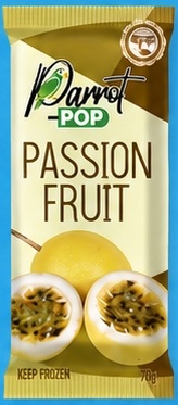 Parrot Passion Fruit popsicle